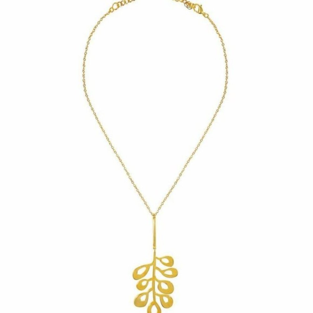 Holly Necklace Plated in 14k Gold or Rhodium - Picture 3 of 4